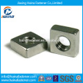 In Stock Chinese Supplier DIN557 Stainless Steel/Carbon Steel Square nut With HDG/Zinc Plated.